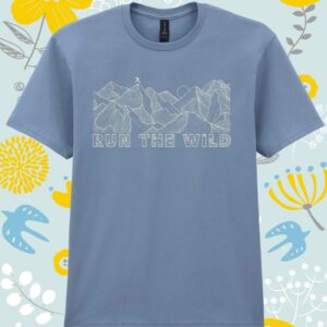 Run the Wild Happy Trails cotton t-shirt