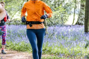 Runners completing the bluebell 10km in Tring with Run the Wild