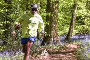 Runners completing the bluebell 10km in Tring with Run the Wild