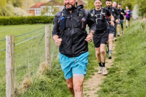 ChilternsTrailMarathon26_RtW_Copyright-36 trail runners completing the chilterns trail marathon with run the wild