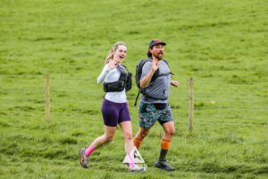 trail runners completing the chilterns trail marathon with run the wild