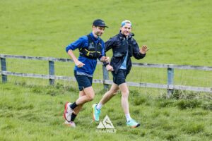 trail runners completing the chilterns trail marathon with run the wild