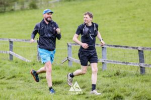 trail runners completing the chilterns trail marathon with run the wild