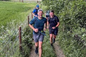 runners running the Chilterns 30km event with Run the Wild