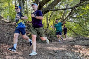 RtW_ChilternsSummer10k_2026-22 runners in the chilterns taking part in the summer 10km trail run