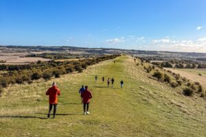 RtW_AutumnHalf 2026_Copyright-20 Trail runners taking part in the Run the Wild Autumn Half Marathon
