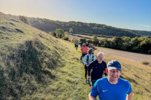 RtW_AutumnHalf 2026_Copyright-26 Trail runners taking part in the Run the Wild Autumn Half Marathon