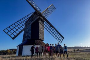 RtW_Water&Windmill2026_Copyright-07 Trail runners completing the Water & Windmill 10 miler in the Chilterns with Run the Wild